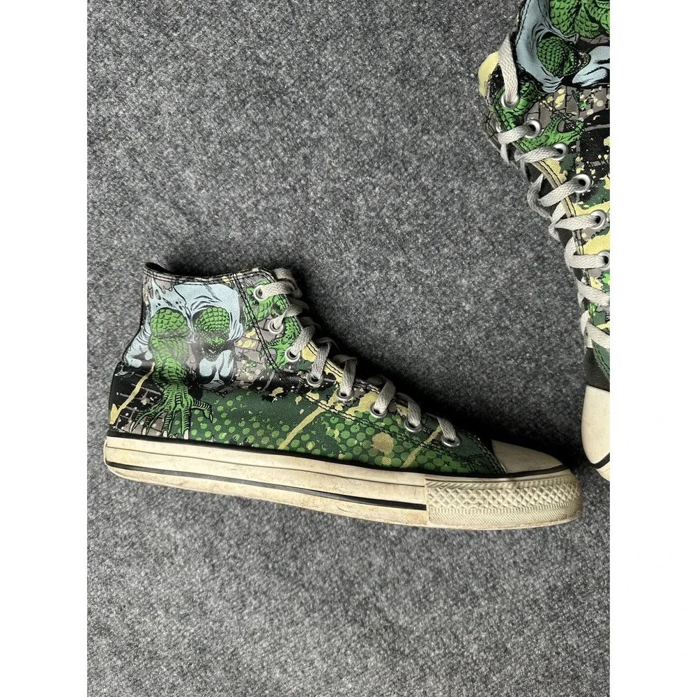 Mens Sneakers Converse Chuck Taylor All Star DC Comics Green, Size US 11 - Picture 3 of 8